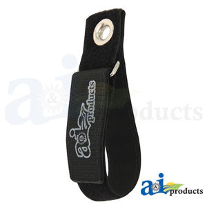 A-HSHD2325 Hanging Strap, Hook and Loop, HD, Adj Dia 2.3"-2.5"