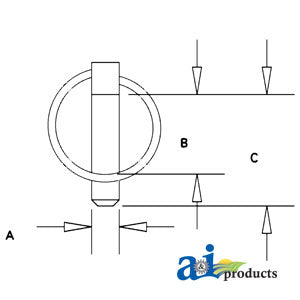 A-PN103 Lynch Pin, .312" (5 pk)