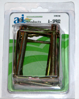 A-SPR102 Square Lock Pin, 5/16" x 2-1/4"
