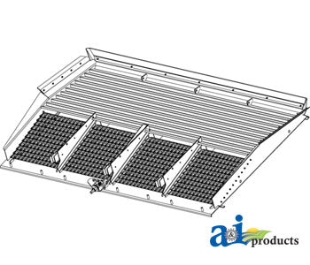 A-AH212423 Precleaner, Short, Hump Finger Adjustable