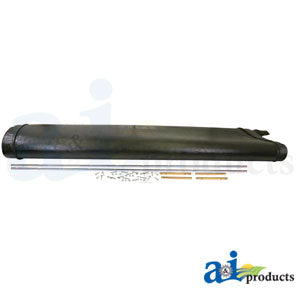 A-AXE71261 Center Draper Belt, 69.80" X 51.85", Double V-Guide, Crescent Top