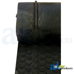 A-AXE71261 Center Draper Belt, 69.80" X 51.85", Double V-Guide, Crescent Top