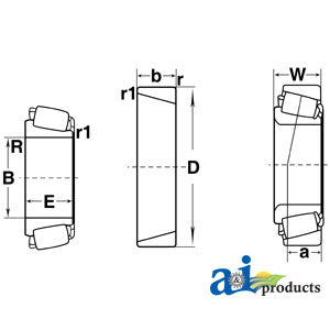 A-LM501310 Tapered Bearing Cup