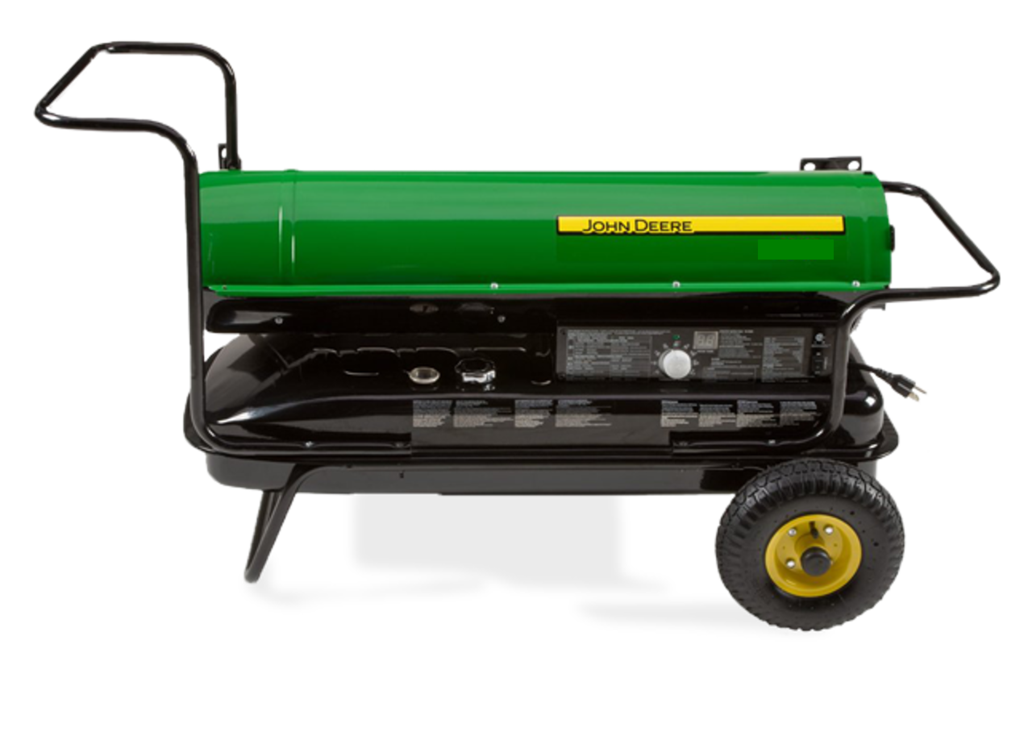 John Deere AC-190 190,000BTU Kerosene Fired Portable Heater - Nelson Motors & Equipment