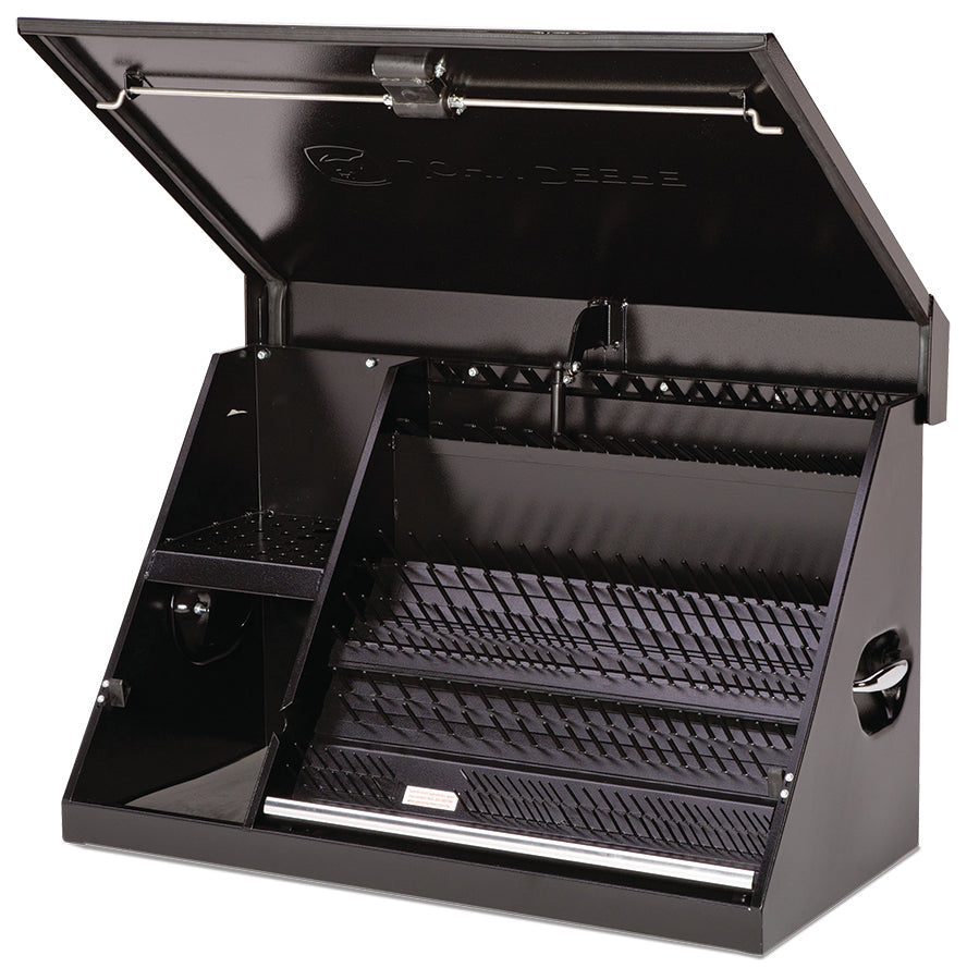 John Deere 36" Black Triangle Toolbox - Nelson Motors & Equipment
