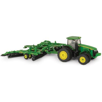 John Deere 1/64  8320R Tractor with 637 Disk - Nelson Motors & Equipment