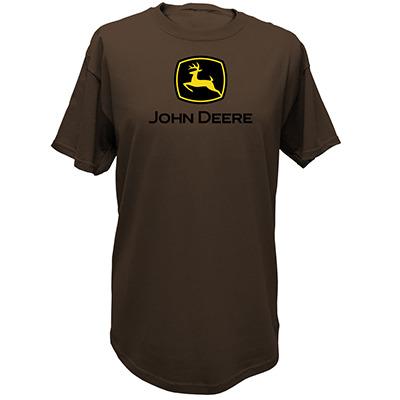Men's Brown John Deere Tee - Nelson Motors & Equipment