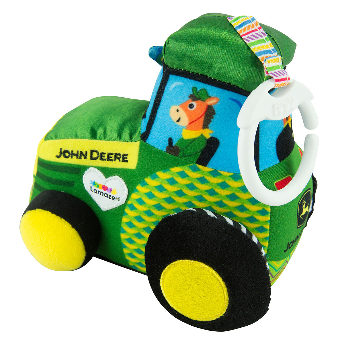 John Deere Lamaze Clip N' Go Tractor