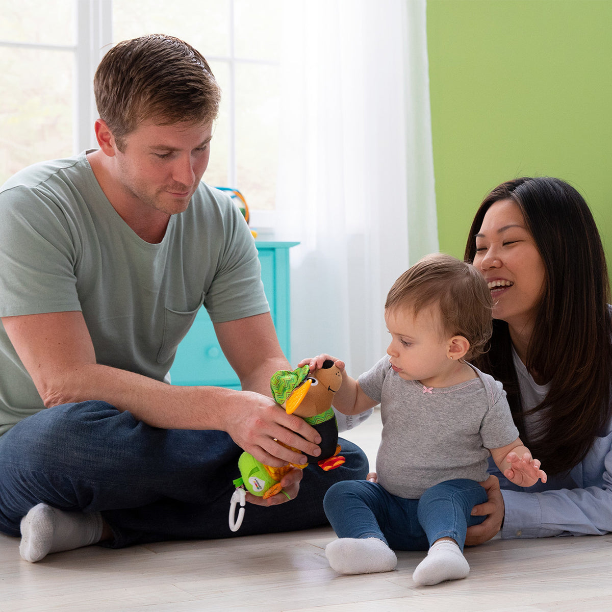 John Deere Lamaze Corn E Dog Clip N' Go