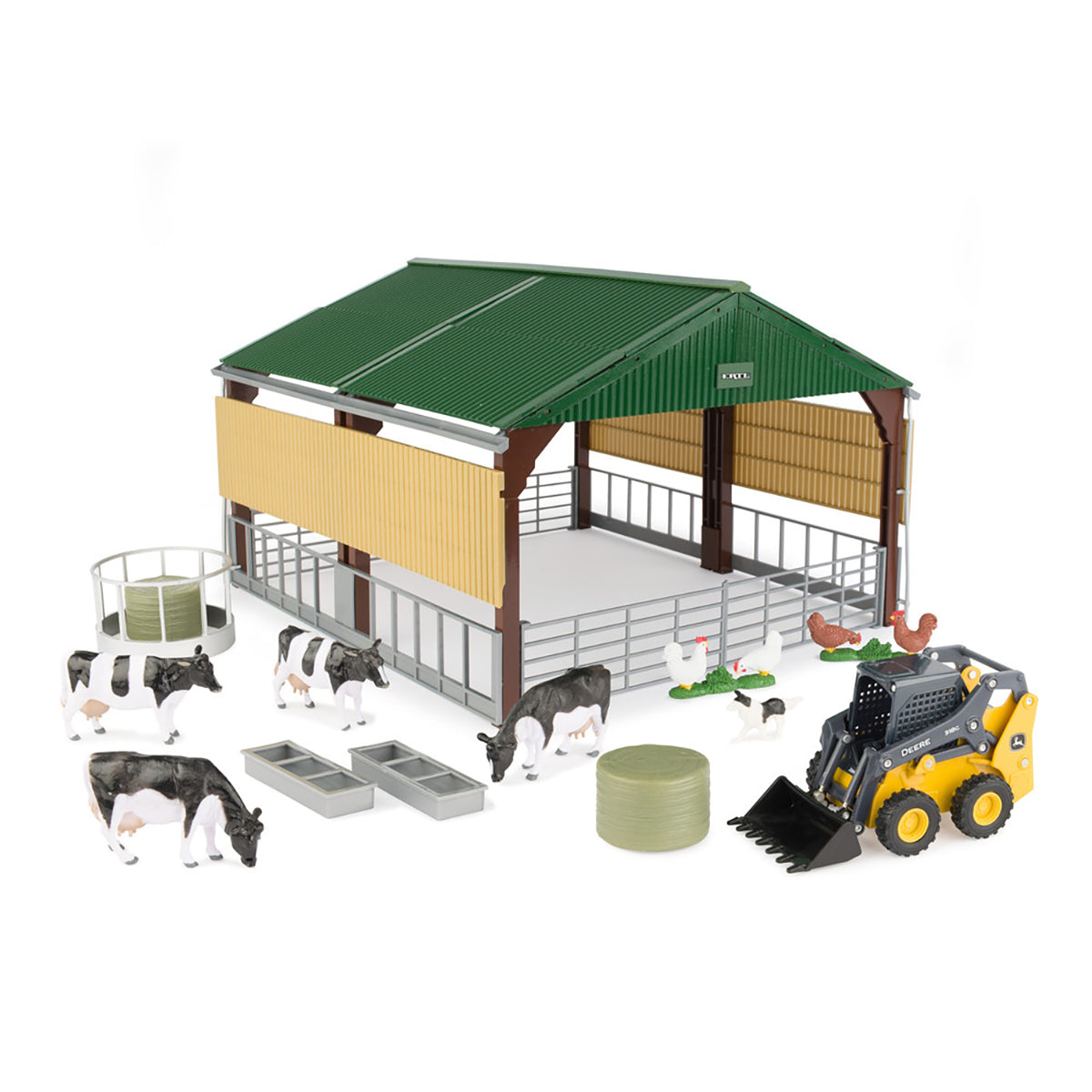 John Deere 1/32 Livestock Building and Accessories