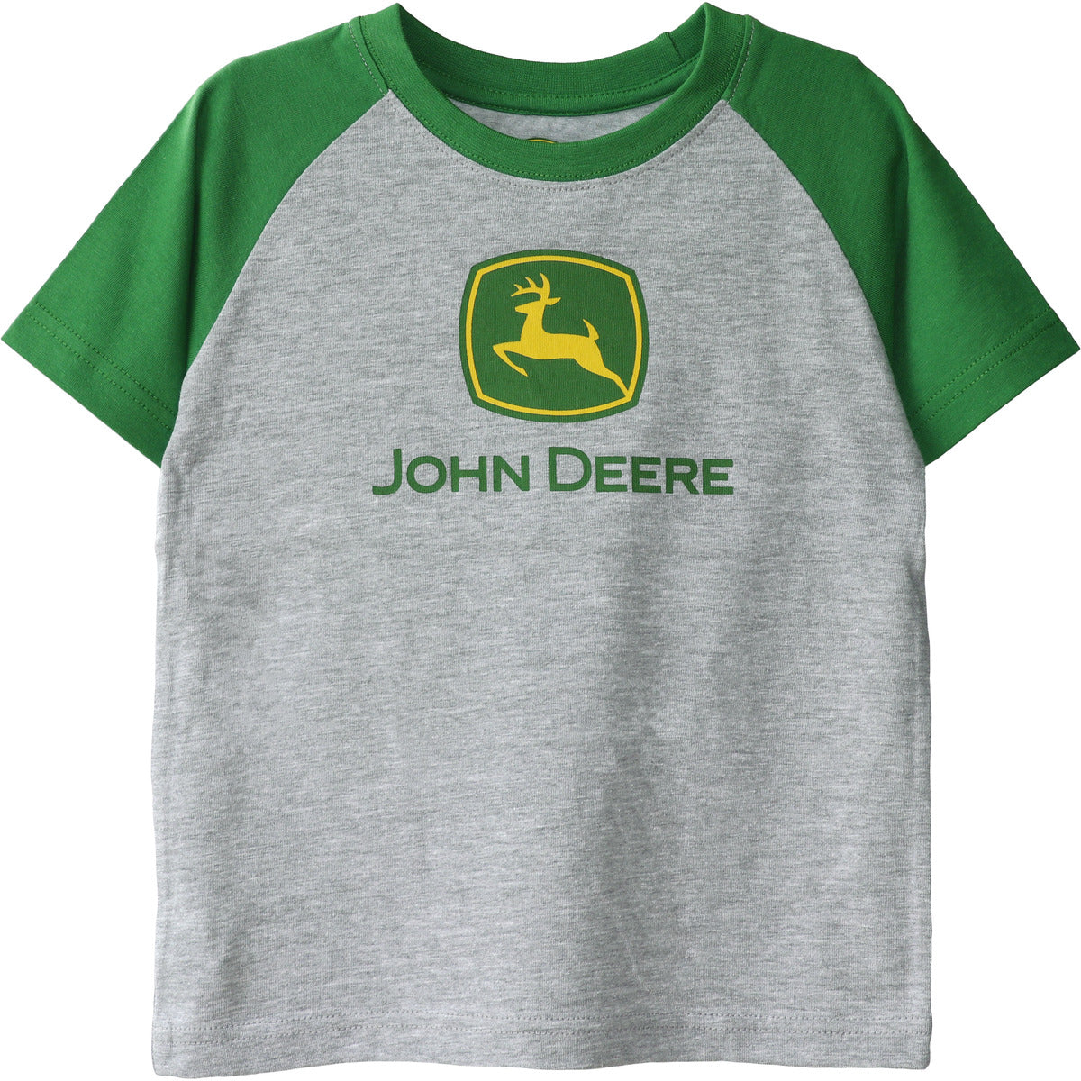 John Deere Youth Tee Logo Raglan