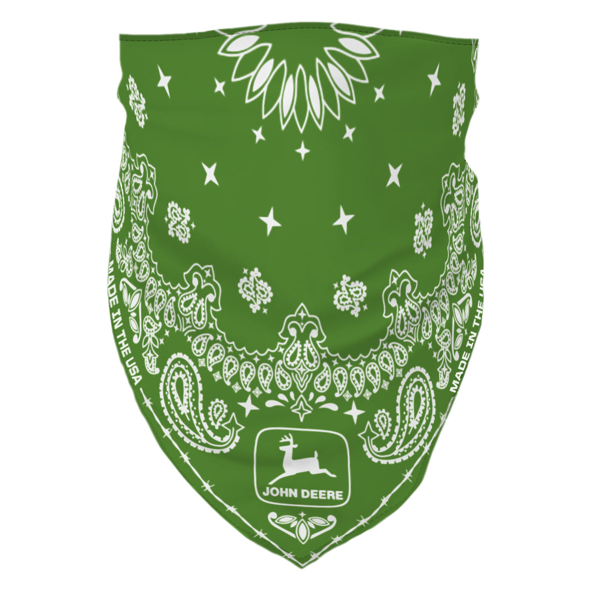 John Deere Green & Yellow Bandanna