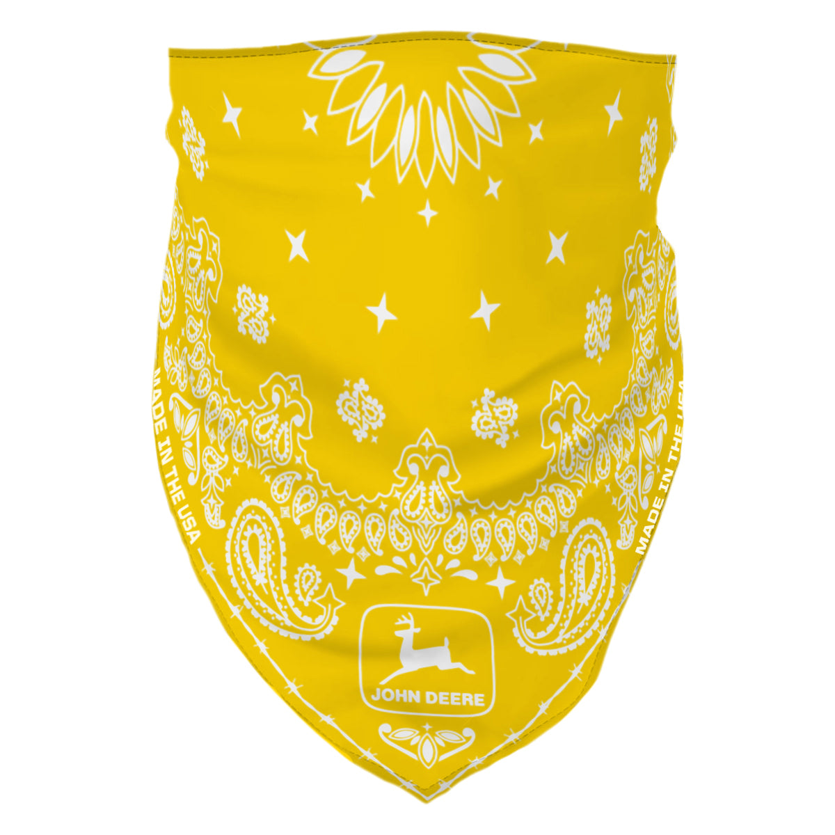 John Deere Green & Yellow Bandanna
