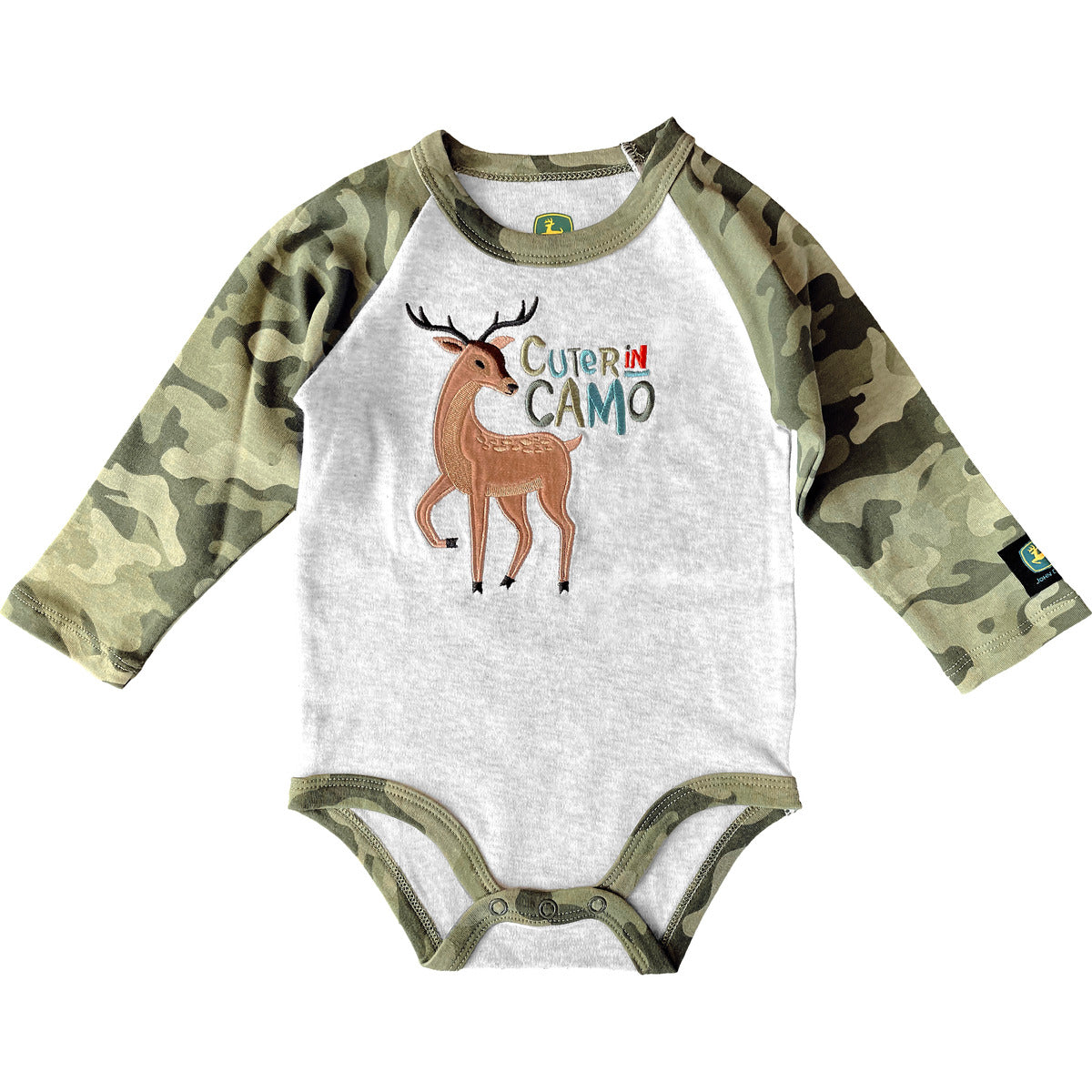 John Deere Boys Infant Bodyshirt Cuter In Camo