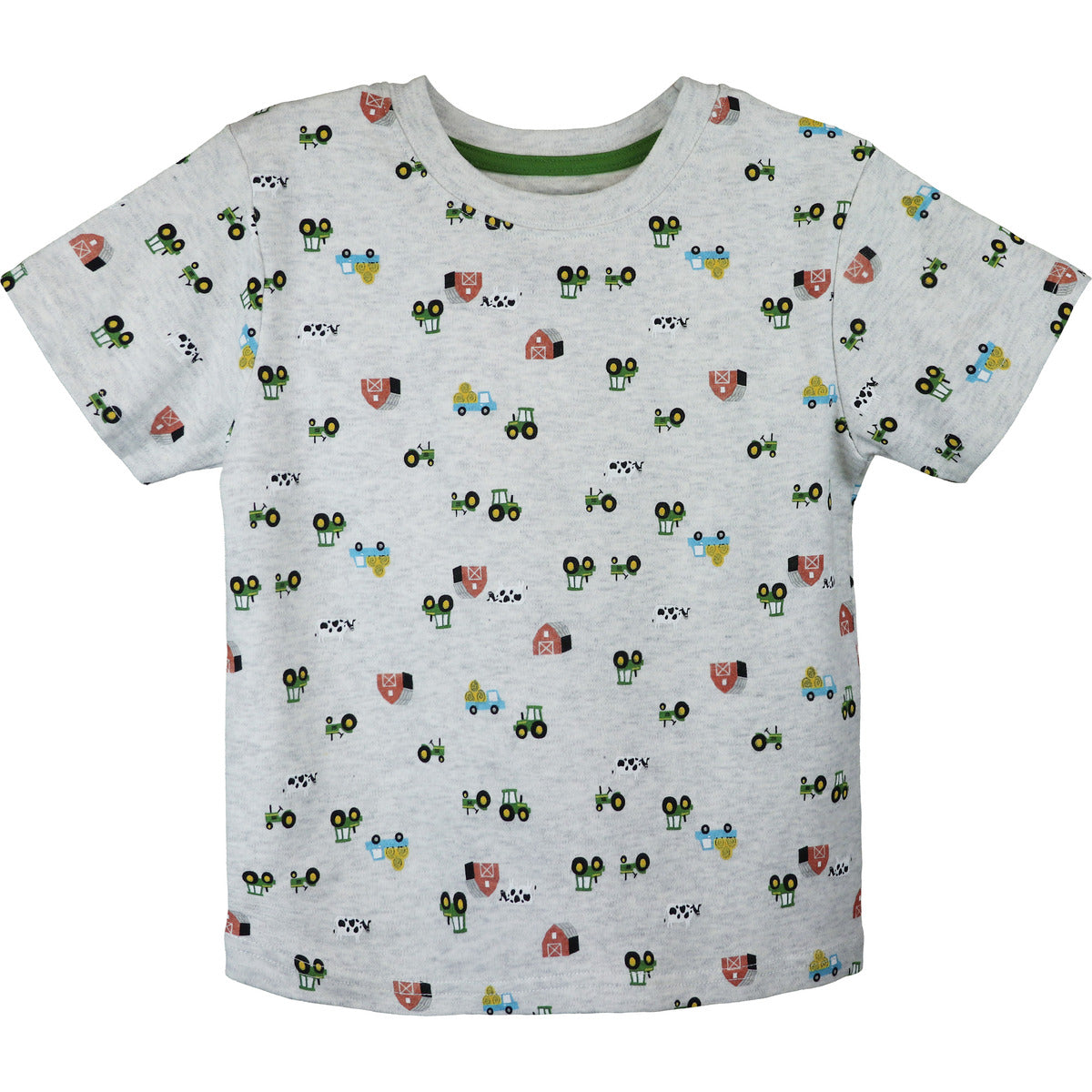 John Deere Boy Toddler Tee Farm Land Print