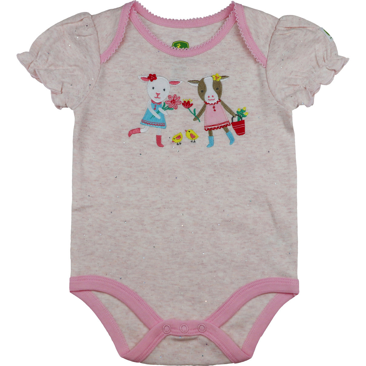 John Deere Girl Infant Bodyshirt Farm Girls