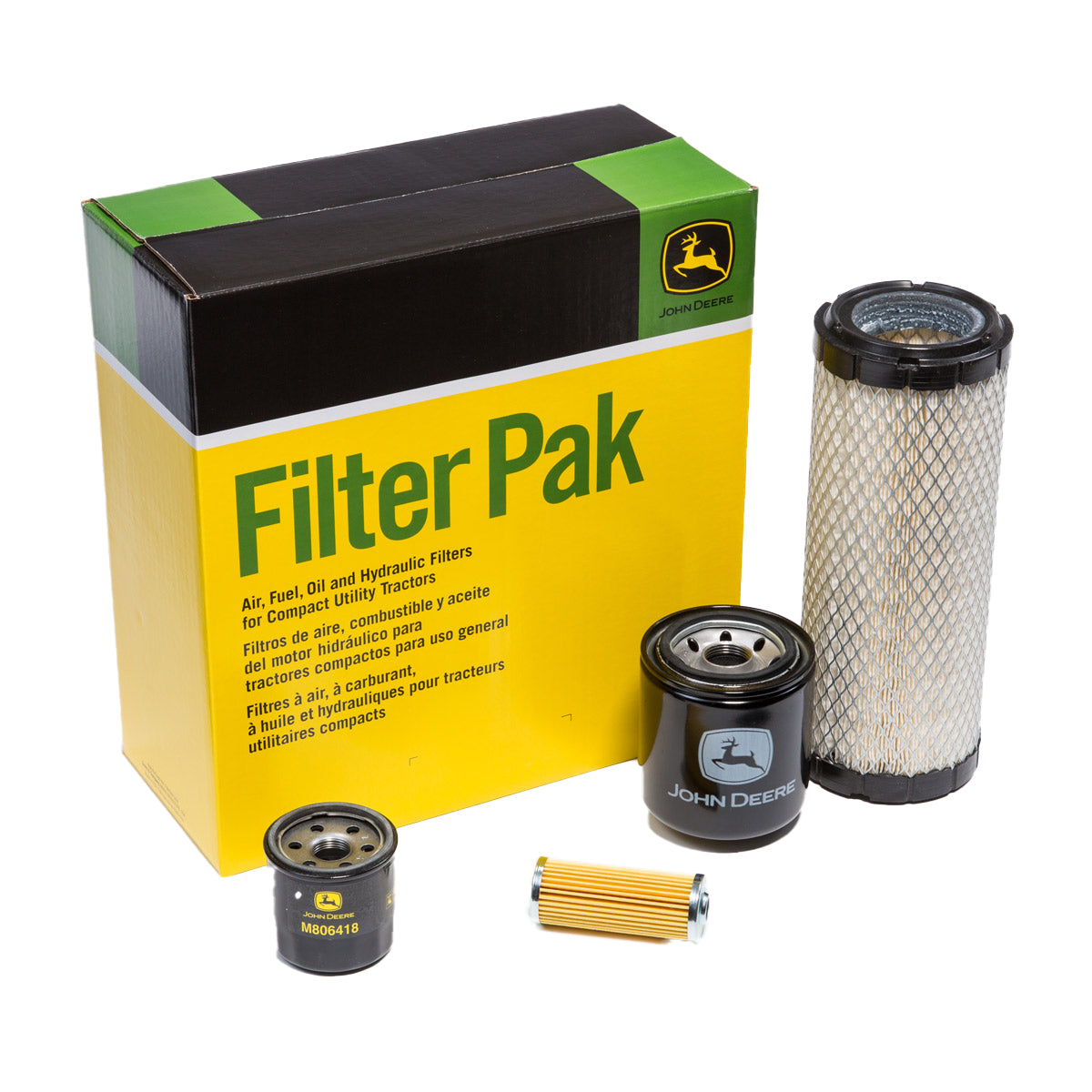 John Deere Air Filter Element For 400 Series Riding Lawn Mowers