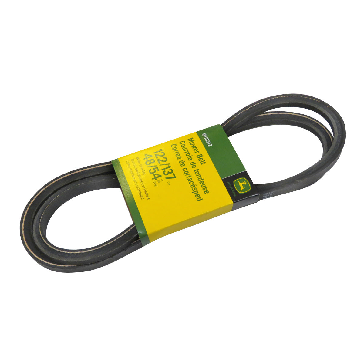 John Deere Mower Deck Drive Belt for LX, GT, 100 Series with 48" or 54" Deck