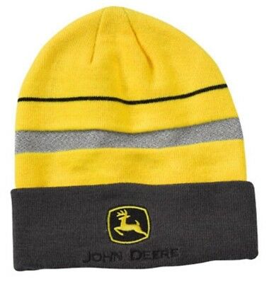 John Deere Yellow Construction Reflective Toque