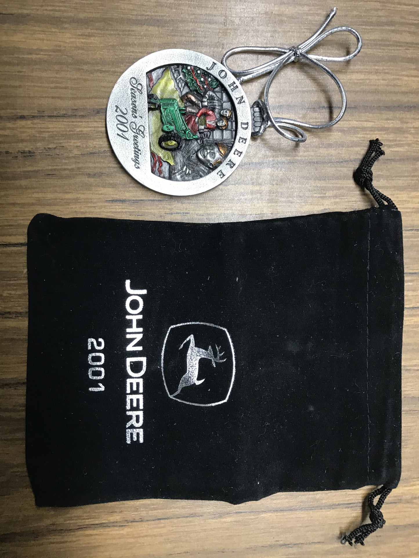 John Deere 2001 Christmas Ornament - Nelson Motors & Equipment