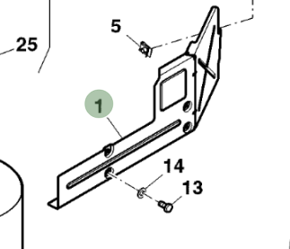 John Deere RE339398 Shield
