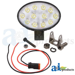 A-WL957 Work Lamp, LED, Trapezoid, Oval