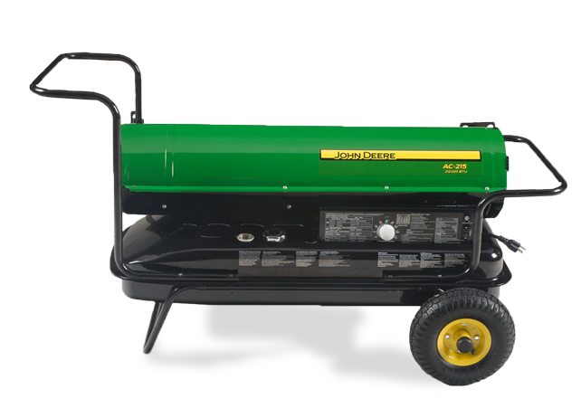 John Deere AC-215 215,000BTU Kerosene Fired Portable Heater - Nelson Motors & Equipment