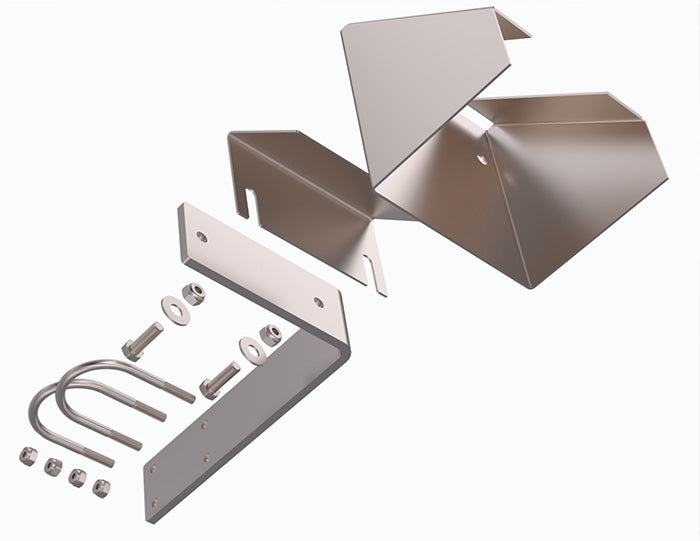 Romafa Stainless Steel Top Sensor Mount & Cover Kit