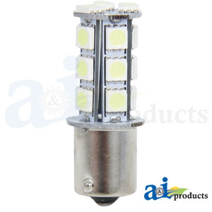 A-1156-LED Bulb, LED; 600 Lumens, Replaces Bulb #1156 (2 Pack)