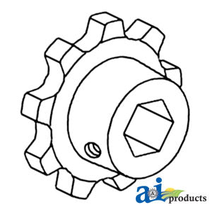 A-1970248C1 Feeder Chain Sprocket