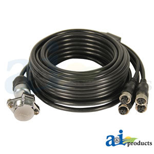 A-C104M CabCAM 4 Way Splitter, Monitor End