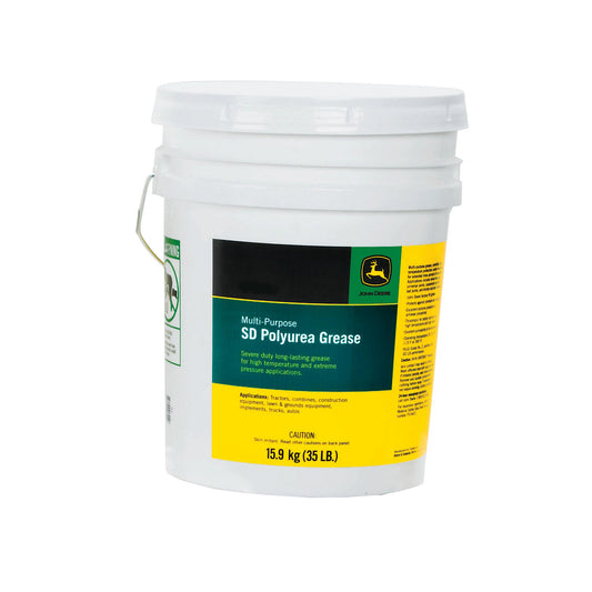John Deere TY24421 Multi-Purpose Severe-Duty (SD) Polyurea Grease, 15.9 kg (35 Pound)