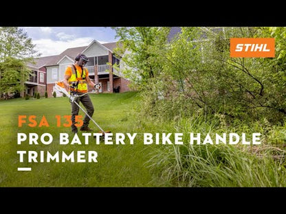 Stihl FSA135 Battery Powered Bike Handle Trimmer