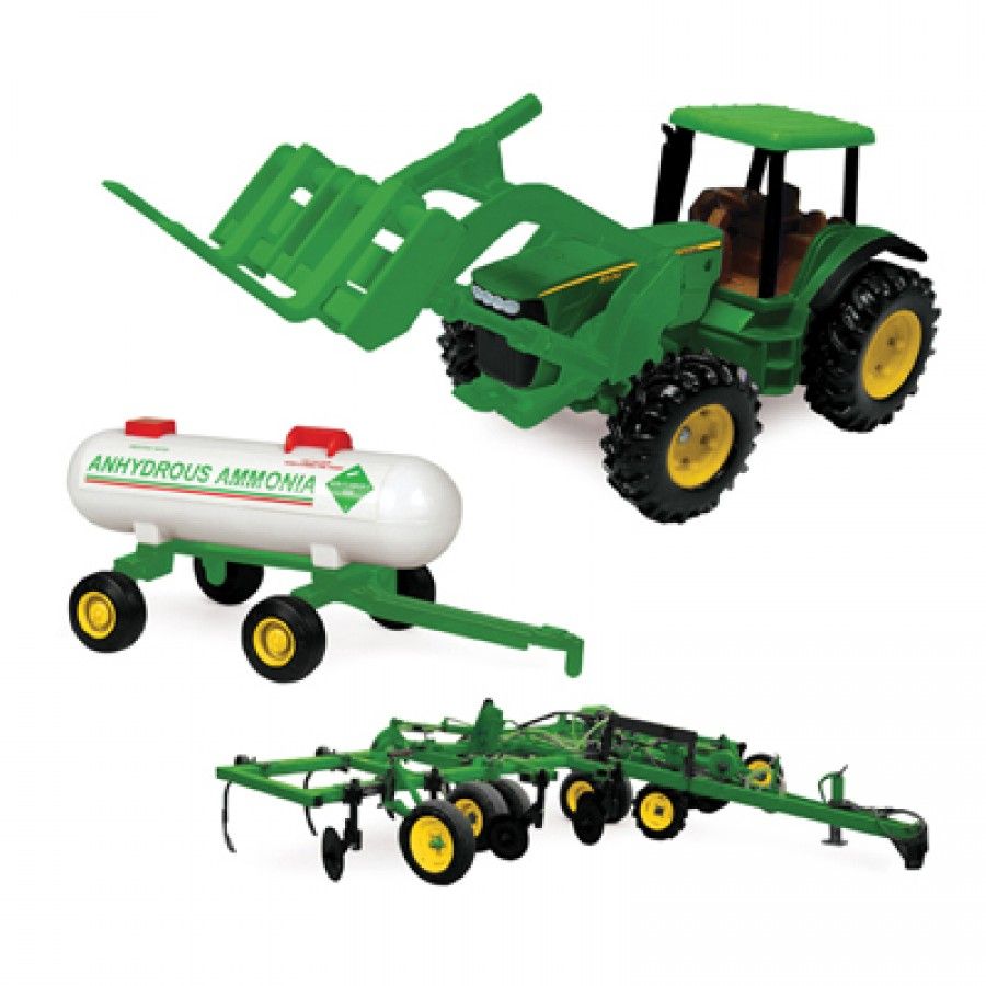 John Deere 8" 8530 Tractor W/Pallet Forks, Cultivator & Anhydrous Cart - Nelson Motors & Equipment