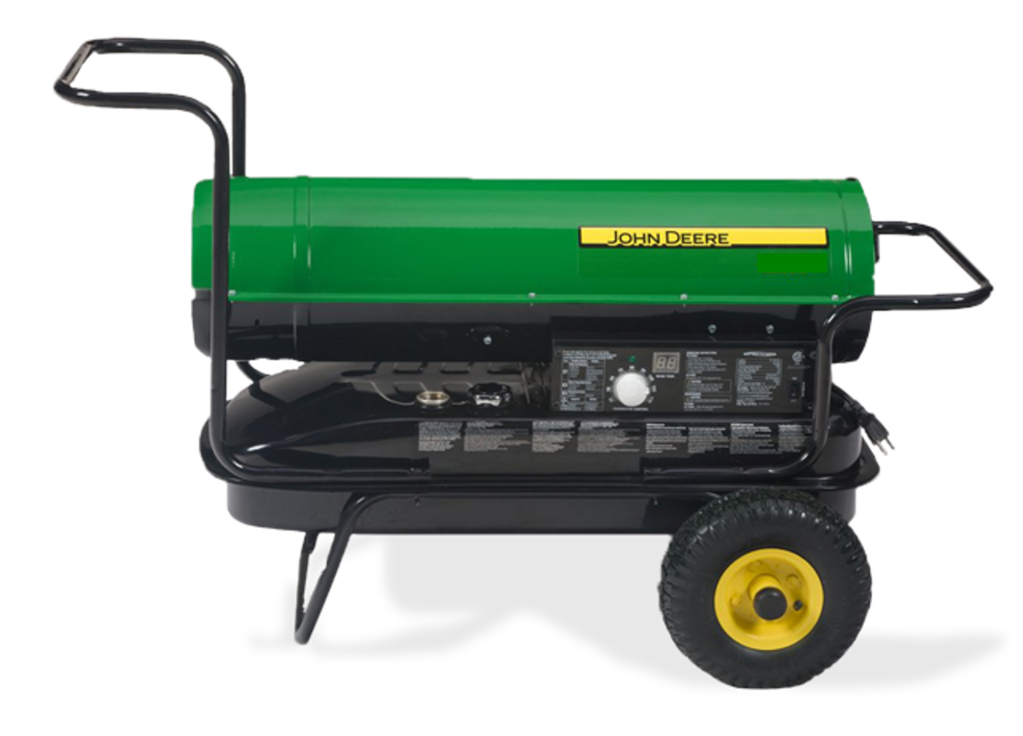 John Deere AC-135 135,000BTU Kerosene Fired Portable Heater - Nelson Motors & Equipment