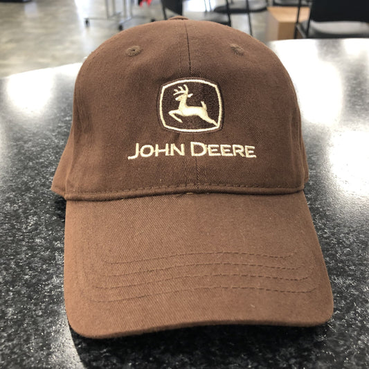 John Deere Brown Embroidered Hat - Nelson Motors & Equipment