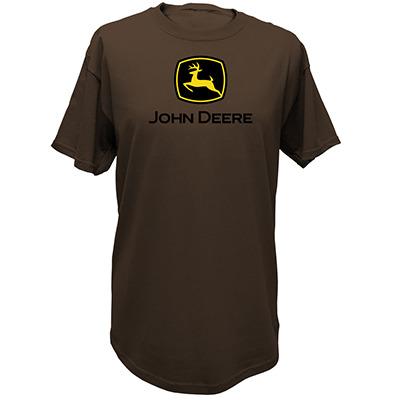 Men's Brown John Deere Tee - Nelson Motors & Equipment
