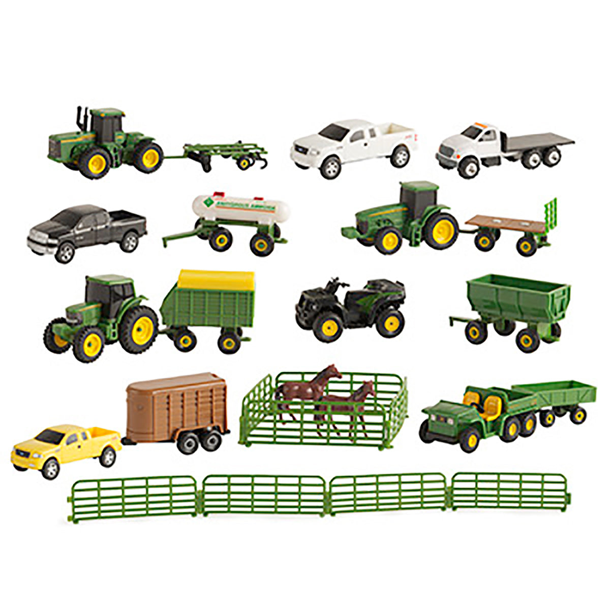 John Deere 1/64 Vehicle Farm Value Set