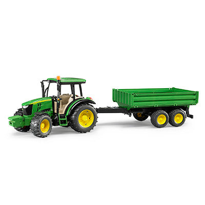 John Deere 1/16 5115M Tractor with Trailer