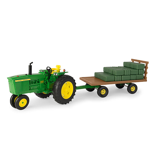 John Deere 1/16 Big Farm 4020 Wagon Set