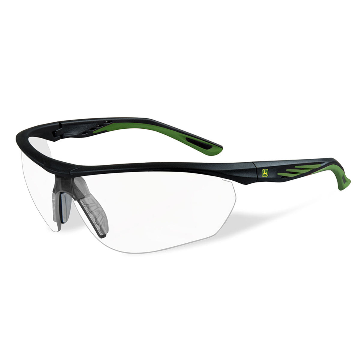 John Deere Hitch-X Black & Green Safety sunglasses **Pre-Order** - Nelson Motors & Equipment