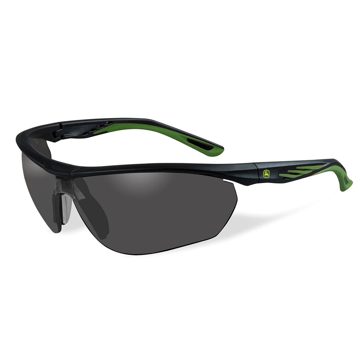 John Deere Hitch-X Black & Green Safety sunglasses **Pre-Order** - Nelson Motors & Equipment