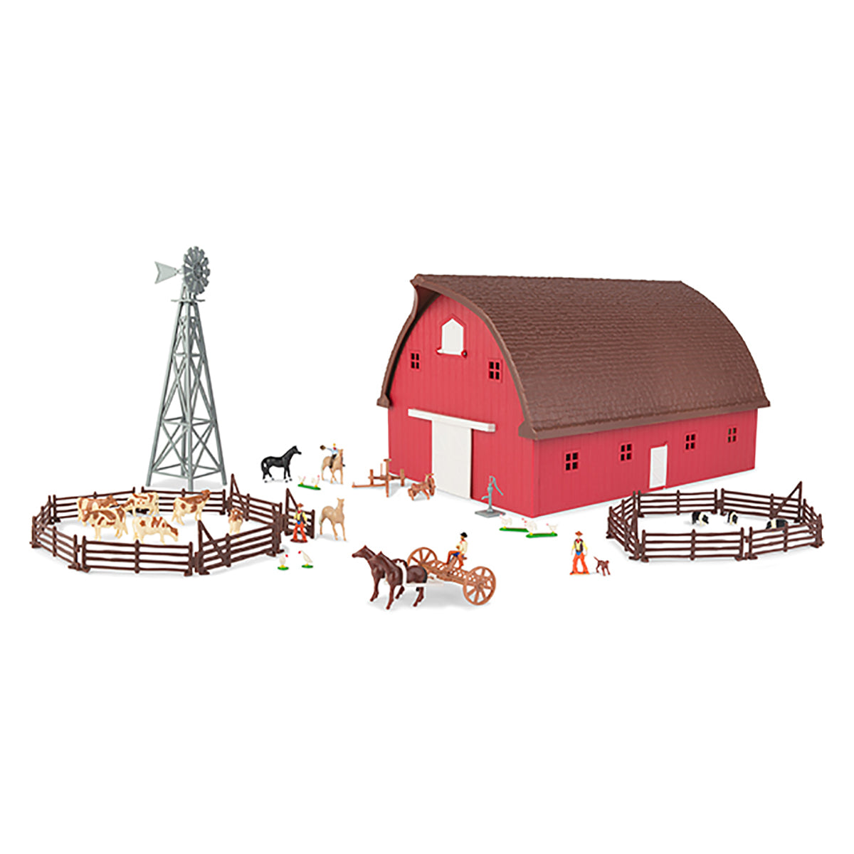 John Deere 1/64 Farm Country Gable Barn Set