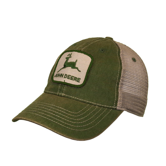 John Deere Mens IV Stone Washed Cap