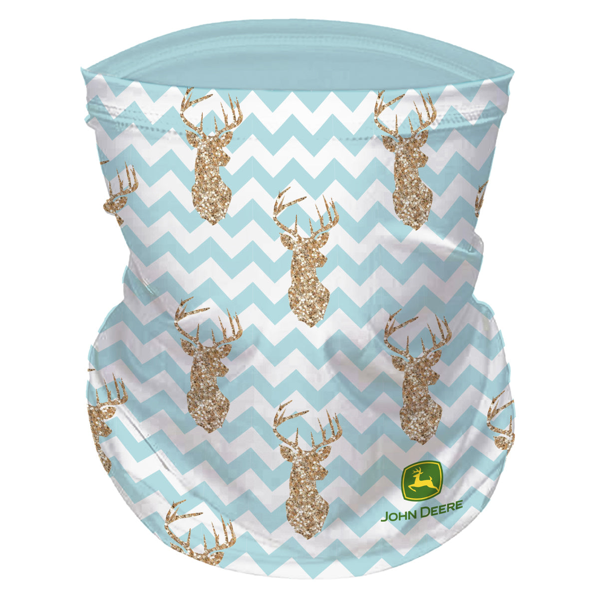 John Deere Deer and Chevron Neck Gaiter