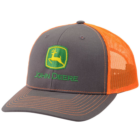 John Deere Richardson Neon Orange Cap