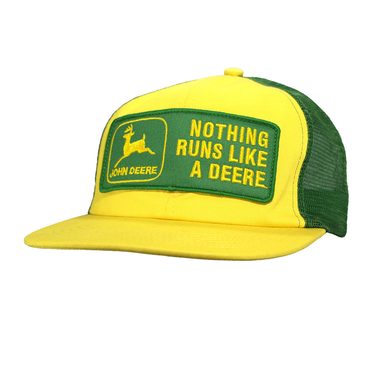 John Deere Green Vintage Logo Patch Cap