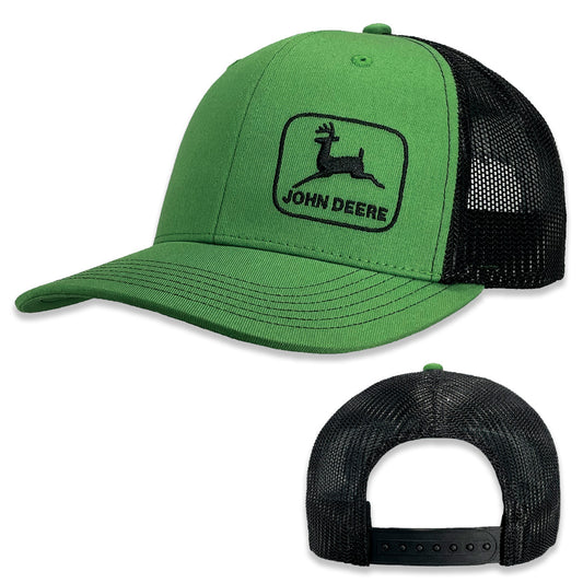 John Deere Moline 112 Green Black Mesh Back Cap
