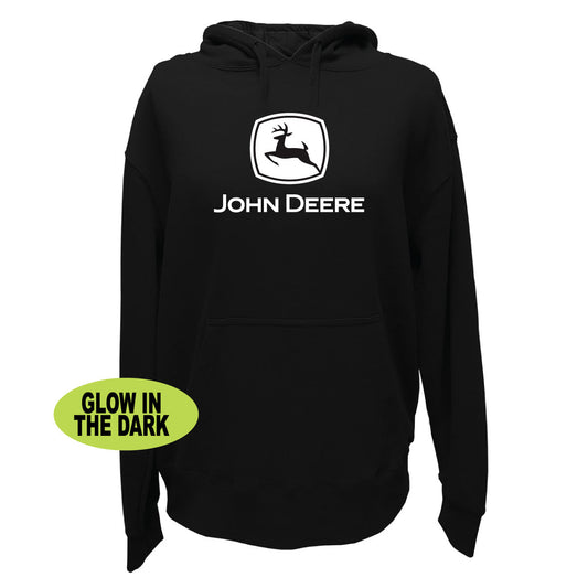 John Deere Mens BK Glow In The Dark TM PO Hood