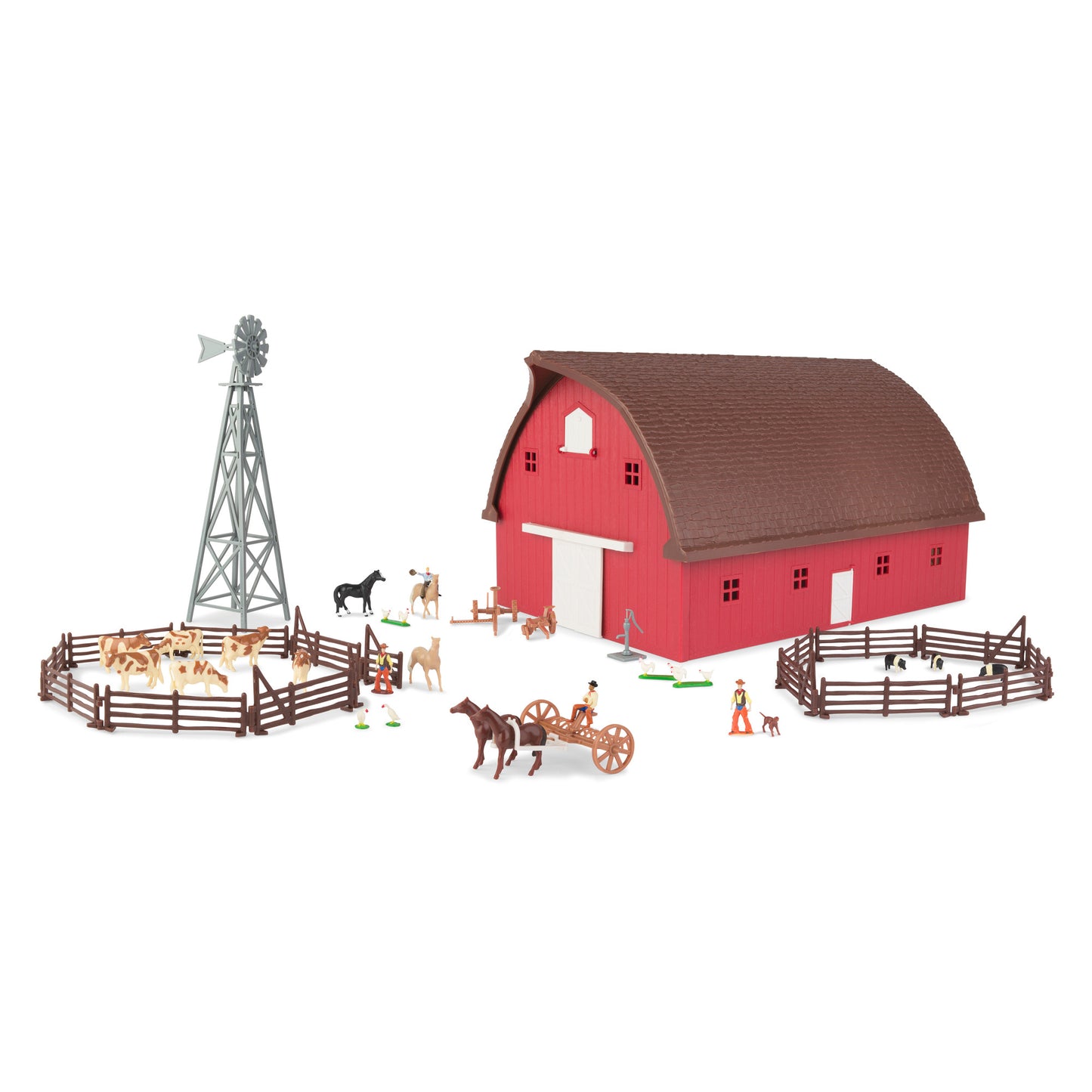 John Deere 1/64 Farm Country Gable Barn Set